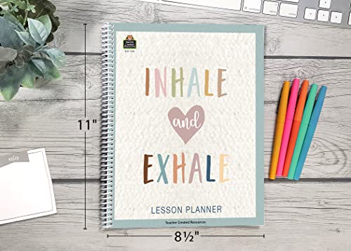 Teacher Created Resources Everyone is Welcome Lesson Planner 8.5 inches X 11 inches