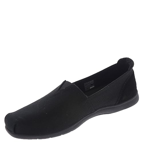 Skechers Plush Arch Fit Black/Black 6 B (M)