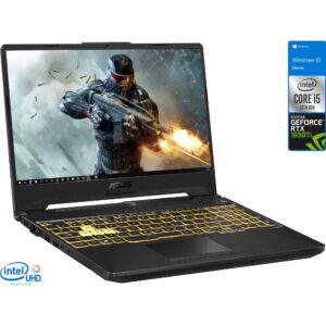 ASUS TUF F15 144Hz Gaming Laptop, 15.6" FHD, Intel Core i5-10300H, 32GB RAM, 1TB SSD+1TB HDD, NVIDIA GeForce GTX 1650, RGB Backlit Keyboard,Windows 10 Home