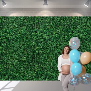 54 x 108 Inches Jumbo Green Leaves Photography Leaf Backdrop 3D Waterproof Tree Leaves Background Photo Booth Prop Green Leaf Tablecloths for Baby Shower Birthday Party Decoration (3 Pack)