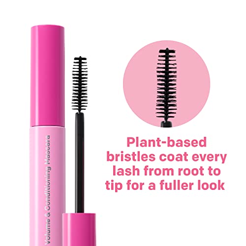 Almay Volume & Conditioning Mascara, Hydrating All Day Wear, 30 Black Brown, 0.27 fl oz.