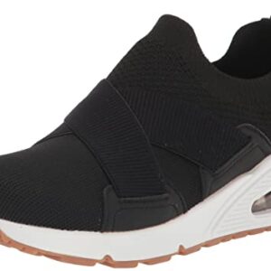 Skechers Women's UNO-This N That Sneaker, Black, 8.5