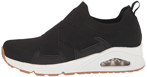 Skechers Women's UNO-This N That Sneaker, Black, 8.5