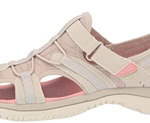 Dr. Scholl's Shoes Women's Adelle Trek Fisherman Sandal, Taupe, 9