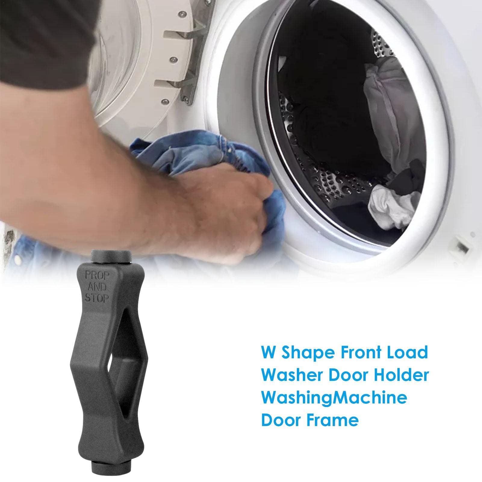 Laundry Door Post, Front Load Washer Door Holder, Proper Drying Preventing Odors Washing Machine Door Prop for Most Washers Wuwai