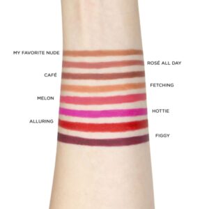 Lipliner [ CP676 Cafe ] Long Wear Glide on Formula Lip Liner Pencil + Free Zipper Bag c