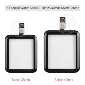 A-MIND For Apple Watch Series 3 Screen Replacement S3 38MM/42MM LCD G-PS+Cellular Touch Screen Digitizer Glass For Apple Watch3 Pantalla Sensor Panel Lens Repair Parts Kit with Free Tools (42MM)