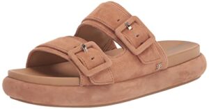 sam edelman women's kenzie sport sandal, light cuoio brown, 9