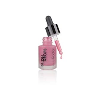 Rodial Blush Drops Frosted Pink, 0.5 fl oz, Moisturising Make Up Blush Drops with Vitamin E, Liquid Blush with Naturally Radiant Finish, Long Lasting Finish