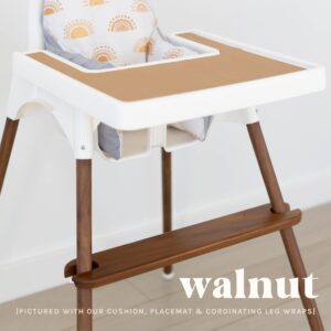 Yeah Baby Goods Adjustable Footrest for The IKEA ANTILOP Highchair (Walnut)