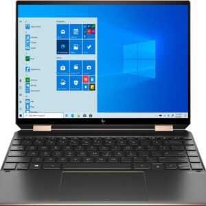 HP Spectre x360 Luxury 14T, 13.5" 3:2 WUXGA Touch, Intel i7-1195G7, 16GB RAM, 512GB SSD+32GB Optane, Intel 5G nanoSim Slot, Fingerprint, Tilt Pen, Black, Win 11 Pro, 64GB TechWarehouse Flashdrive