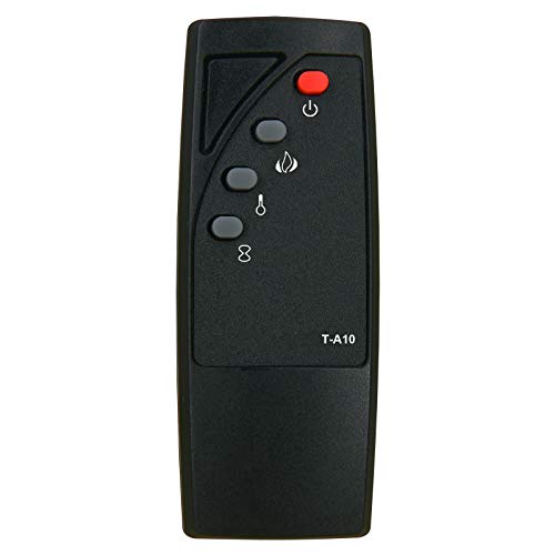 Replacement for Twin Star Electric Fireplace Stove Heater Infrared Remote Control CF1-550-44 DF1-7138-01 DF1-5017-02 DF1-5017-03 (T-A10)