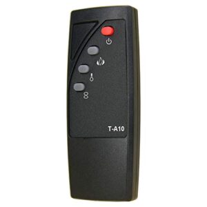 Replacement for Twin Star Electric Fireplace Stove Heater Infrared Remote Control CF1-550-44 DF1-7138-01 DF1-5017-02 DF1-5017-03 (T-A10)