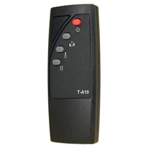 replacement for twin star electric fireplace stove heater infrared remote control cf1-550-44 df1-7138-01 df1-5017-02 df1-5017-03 (t-a10)
