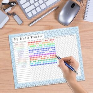 2025 Monthly Desktop/Wall Calendar/Planner - Habit Tracker - Daily, Weekly & Monthly Goal Motivational Habit Tracking Journal Inspirational - (Edition #018)