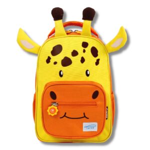 twise side-kick preschool backpack for kids and toddlers (giraffe)