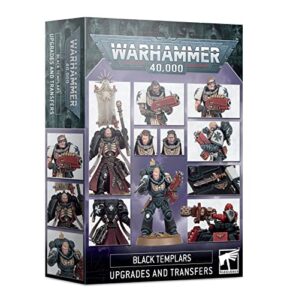 games workshop - warhammer 40,000 - black templars: upgrades and transfers
