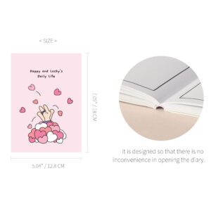 Monolike Happy and Lucky Diary 6 Month Planner, Love letter - Academic Planner, Weekly & Monthly Planner, Scheduler