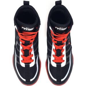 Rival Boxing RSX-Future Youth Lo-Top Shoes - Breathable Mesh Sides, Steel Shaft Midsole Boot Insert, and Molded EVA Insole