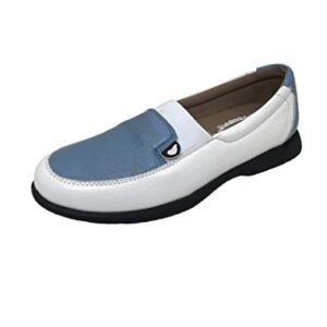 Sandbaggers Maddie Women's Golf Shoe (Sky Blue & White Size 6.5)