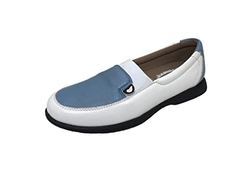 Sandbaggers Maddie Women's Golf Shoe (Sky Blue & White Size 6.5)