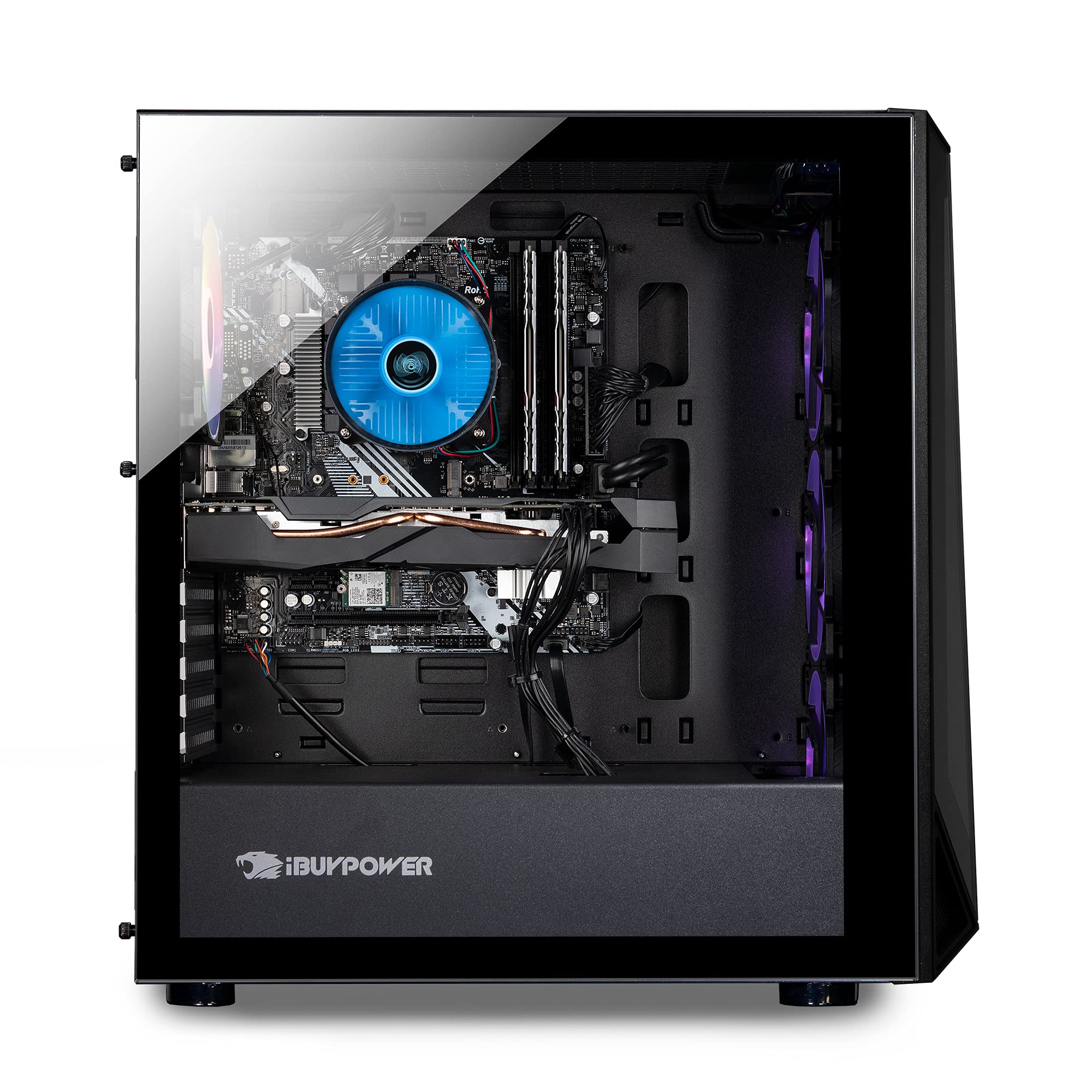 iBUYPOWER Pro Gaming PC Computer Desktop TraceMR 231i (Intel i5-11400F 2.6GHz, GeForce RTX 2060 6GB, 16GB DDR4 RAM, 480 GB SSD, WiFi Ready, Windows 11 Home)