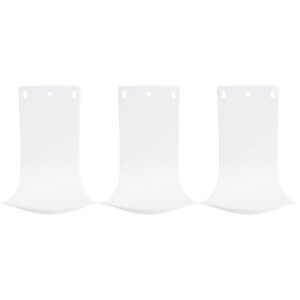 Cabilock 3 Pcs Plastic Water Tray Soap Dispenser Water Tray Automatic Soap Dispenser Tray Foam Soap Dispenser Tray Spray Hand Soap Dispenser Kitchen Drip Tray White Household Drop