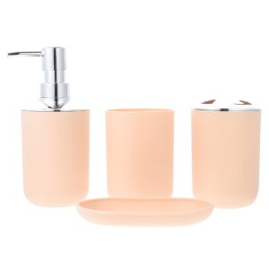 1 set bathroom set foam hand soap dispenser toothbrush holder cup white bathroom accessories black decor hand soap container white decor dish soap dressing table plating