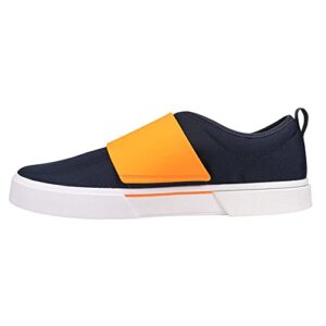 puma el rey ii slip-on shoes in spellbound/orange glow/white, size 10.5