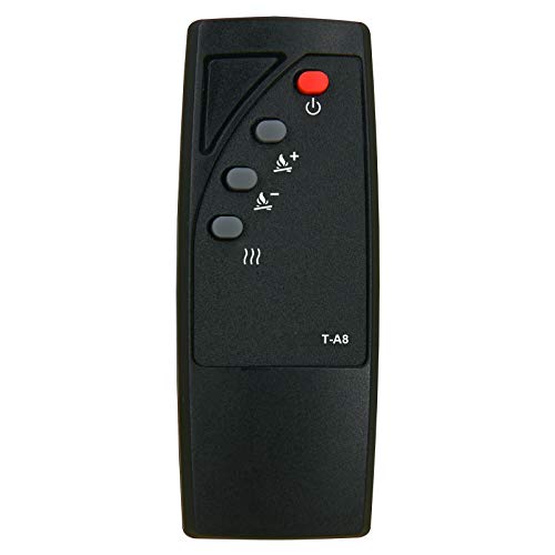 Replacement Remote Control for Twin Star ChimneyFree ClassicFlame Dura Flame Fireplace Heater DFI-8511-09 DFI-8511-10 DF1-8511-01 DF1-8511-02 DF1-8511-03 DF1-8511-04 DF1-8511-05 DF1-8511-06(T-A8)