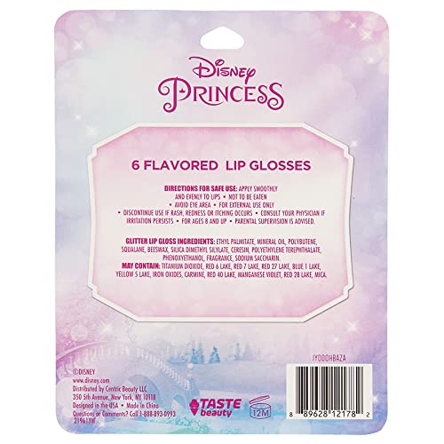 Disney Princess 6 Piece Lip Gloss Set