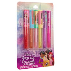 Disney Princess 6 Piece Lip Gloss Set