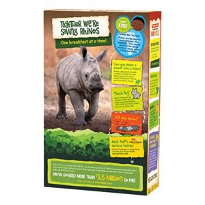 EnviroKidz Rhino Rolls Organic Cinnamon Bun Cereal,9.5 Ounce,Gluten Free,Non-GMO,EnviroKidz by Nature's Path