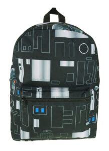 kbnl star wars - the last jedi - first order bb-9e backpack deluxe all over print backpack - 64959, black