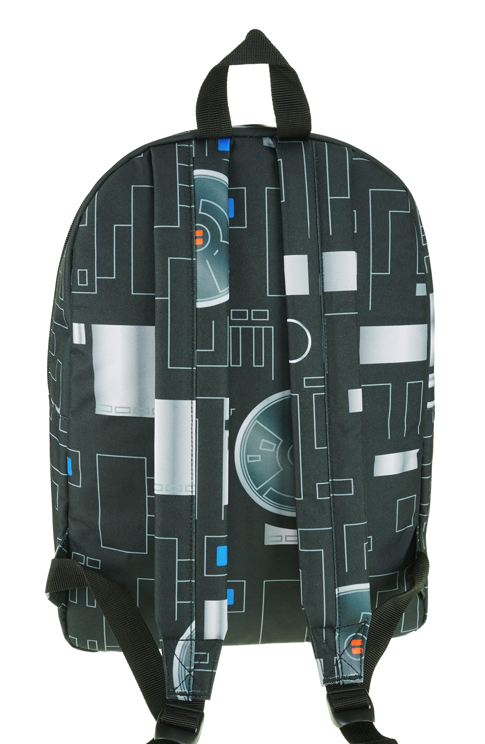 KBNL Star Wars - The Last Jedi - First Order BB-9E Backpack Deluxe All Over Print Backpack - 64959, Black