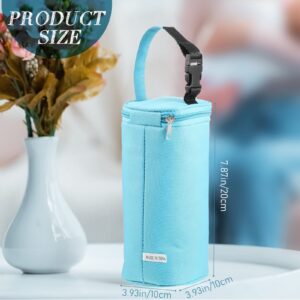 3 Pack Insulated Baby Bottle Bags Breastmilk Cooler Bag Portable Travel Baby Bottle Bag Thermal Insulated Bottle Bag Daycare Baby Bottle Holder Tote for Newborn Toddler Green Blue Pink