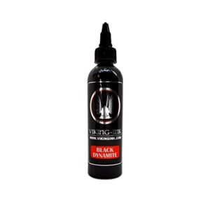 VIKING INK Tattoo Ink BLACK DYNAMITE 4oz (1 unit x 4 oz)