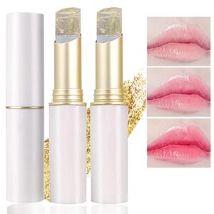lucknest 4pcs thrive lip tint hydrating, strong moisturizing effect tinted lipstick lip balm hydrating, natural ingredients sheer moisture lip tint, non-sticky and long-lasting lip care (b)