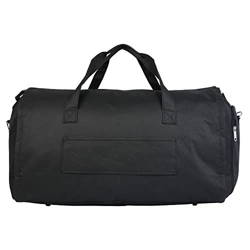 Travelers Club Duffel and Garment Bag, Black, 24-Inch