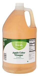 amazon fresh, apple cider vinegar, 128 oz