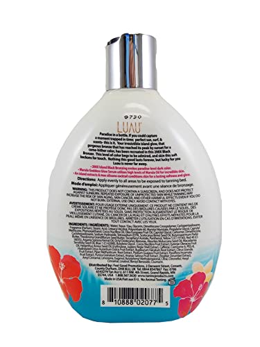 Tan Asz U Luau Advanced 200X Island Black Bronzer Tanning Lotion