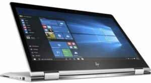hp elitebook x360 1030 g2 business laptop, 13.3 in fhd (1920 x 1080) touchscreen, 7th gen intel core i5-7300u, 8 gb ram, 128gb m2 ssd, webcam, windows 10 pro (renewed)