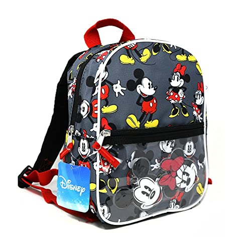 U.P.D., Inc. Mickey & Minnie 10 inches Mini Backpack Standard, Multicolor