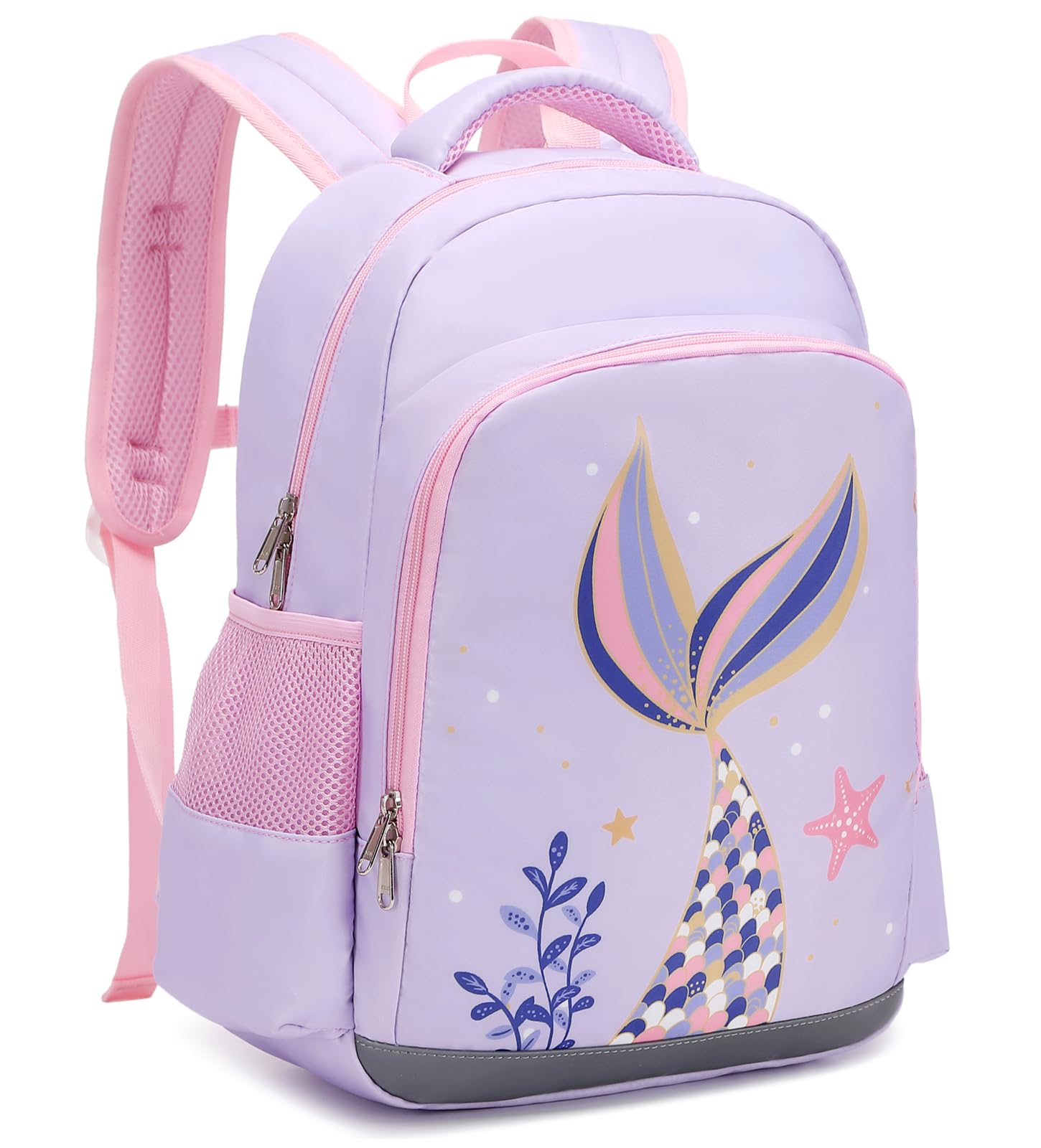 JIANYA Girls Backpack for School Kids Bookbag Kindergarten Elementary Backpack Lunch Box Set