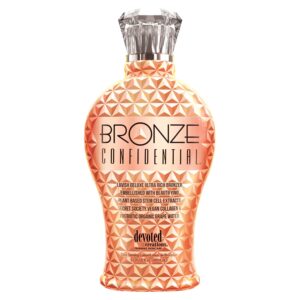 devoted creations bronze confidential - lavish deluxe ultra rich bronzer dark tanning lotion 12.25 oz.