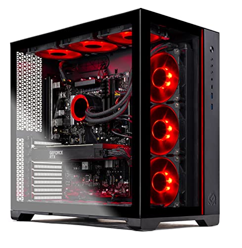 Skytech Gaming Prism II Gaming PC Desktop – Intel Core i7 11700K 3.6 GHz, RTX 3090 24G GDDR6X, 1TB NVME SSD, 16G DDR4 3200, 1000W Gold PSU, 360mm AIO, AC Wi-Fi, Windows 10 Home 64-bit