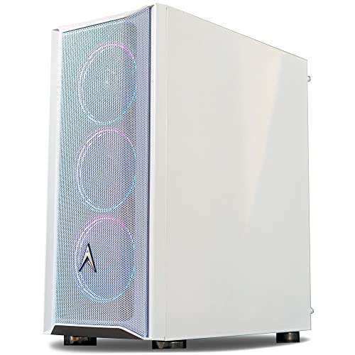 Allied Gaming Stinger Desktop PC: AMD Ryzen 5 1600AF, GeForce GTX 1050 Ti 4GB, 8GB DDR4 3200MHz, 240GB SSD, B450M Motherboard, 550 Watt Power Supply, ARGB Fans, WiFi Ready