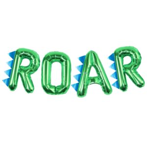 Dinosaur Party Decorations Balloons Roar Birthday Supplies Safari Jungle Banner For Boy Foil Safari