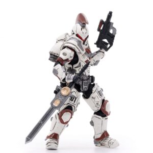 JoyToy 1/18 Action Figures 4-Inch 01st Legion - Steel Dark Source Collection Action Figure Military Model Toys (Ice Sword)