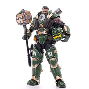 joytoy 1/18 action figures 01st legion - steel dark source collection action figure military model toys (ghost)